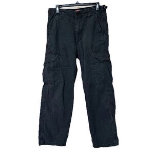 Levi’s Cargo Pants Men’s 30 Loose Straight Pants Y2K Skater Baggy Black
